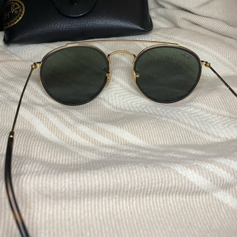 Ray-ban Round Double Bridge Sunglasses - Picture 5 of 11